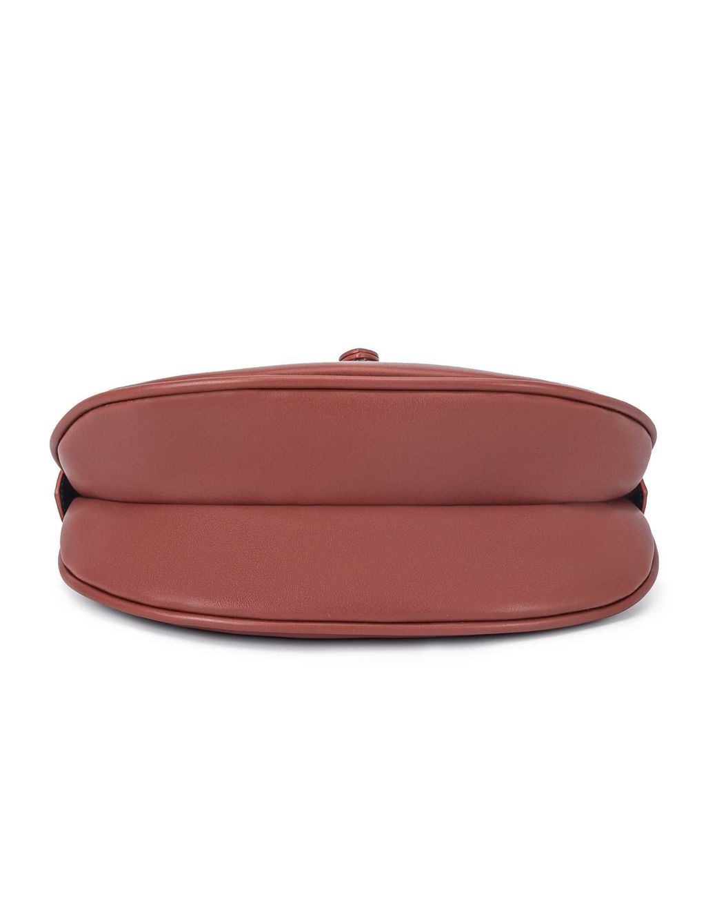 Mkf Collection - J'omor Red Mire Half Moon Shoulder Bag