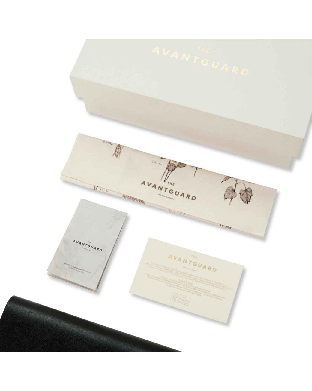 The Avantguard Brown Neroli Golden Tort Cat Eye Sunglasses