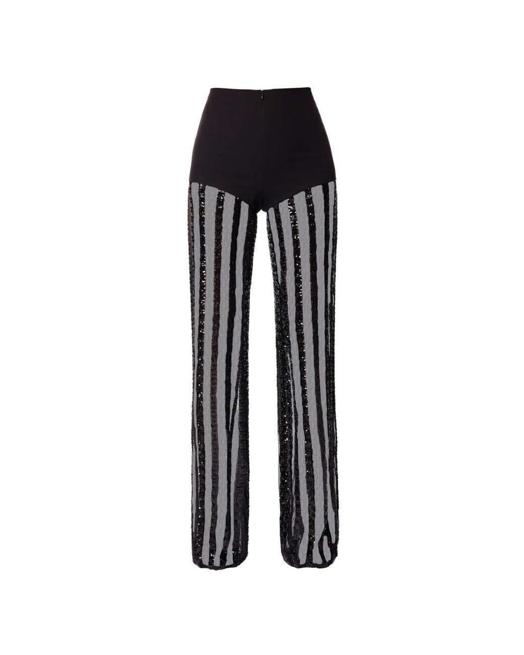 AGGI by HALEWSKI Black Lynette Magic Sequin Pants