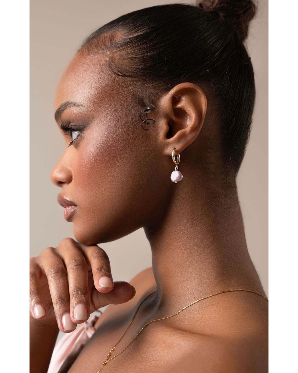 Katy Faye Metallic Fera Earrings