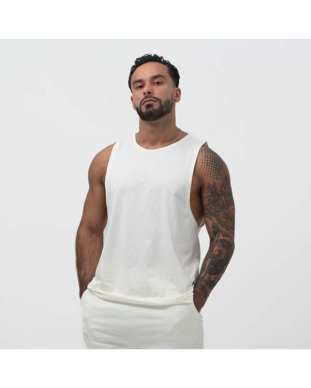 Storm White Easy Tank Cloud for men