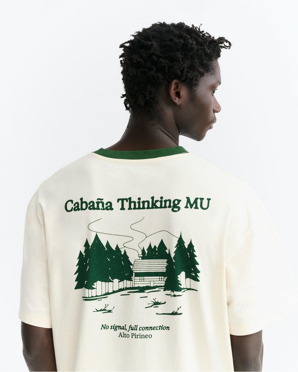 Thinking Mu White Pirineo Aaron T-Shirt for men