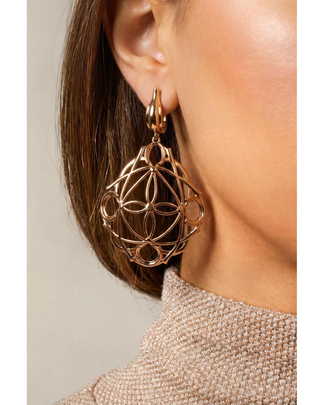 Astor & Orion Metallic Simi Filigree Drop Earrings