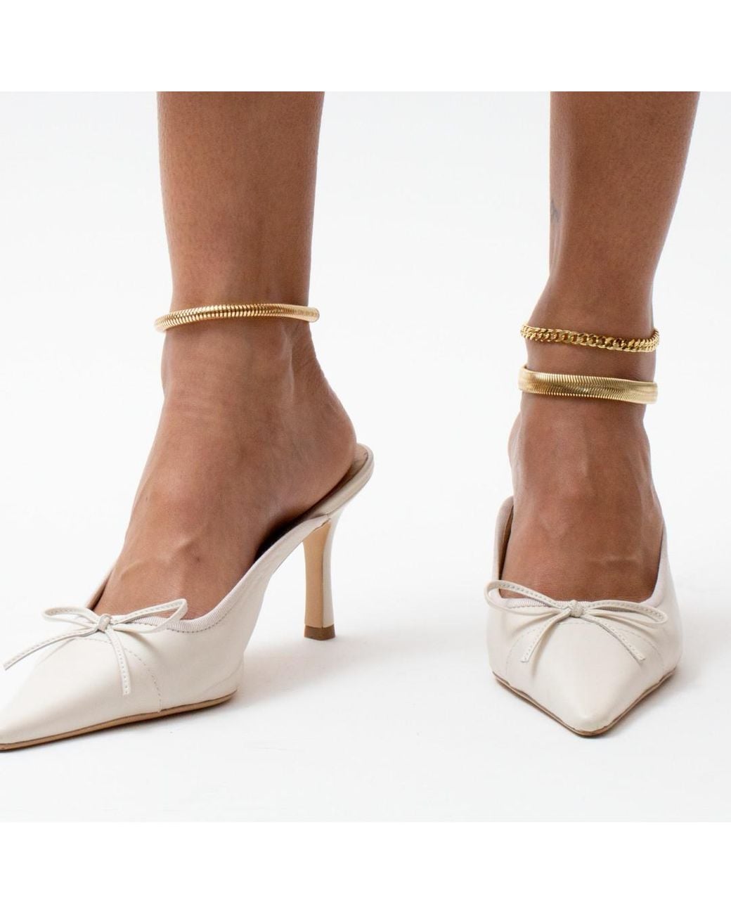 Argento Vivo Metallic The Eloise Anklet