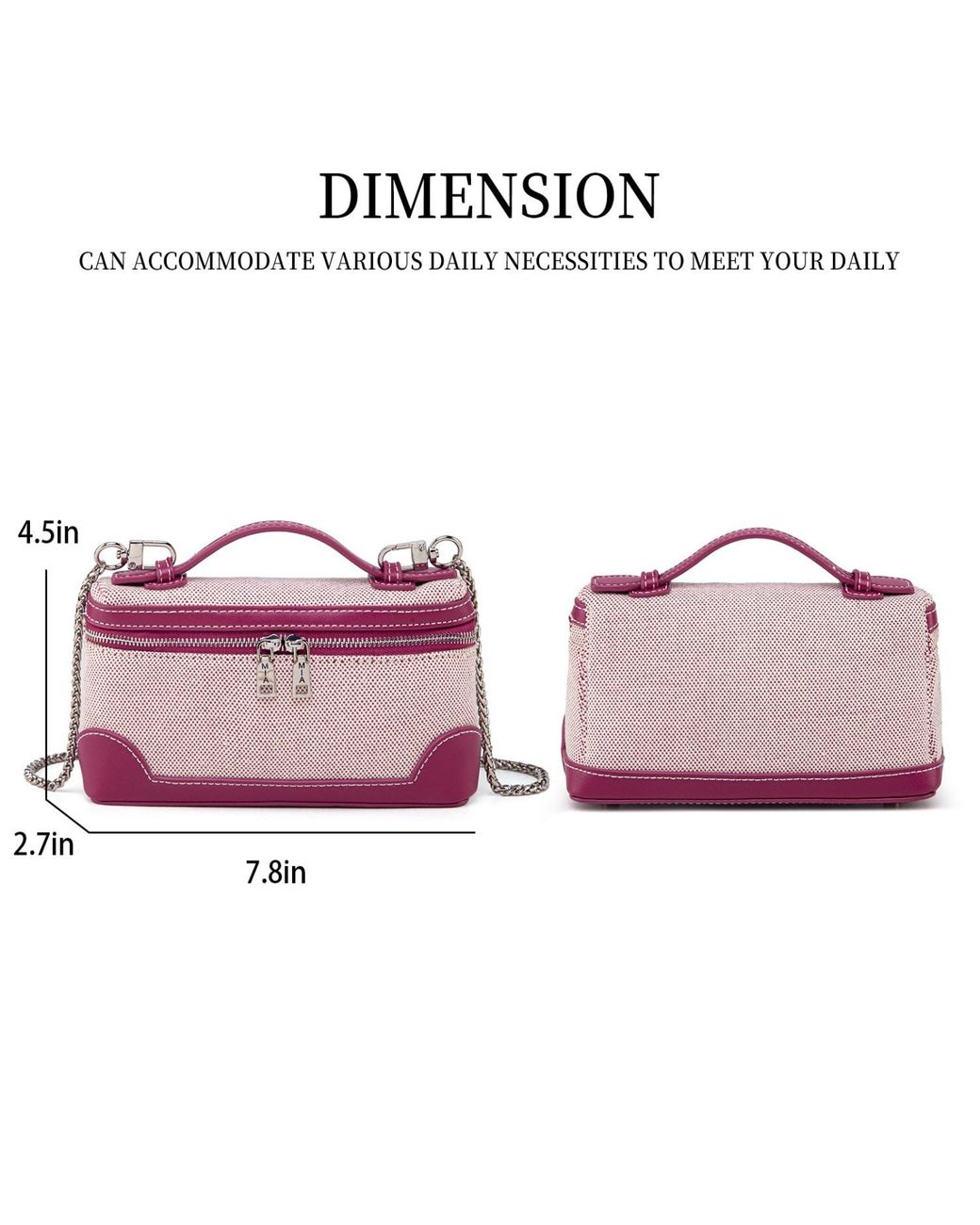 Mkf Collection - J'omor Purple Zinnia Crossbody Bag