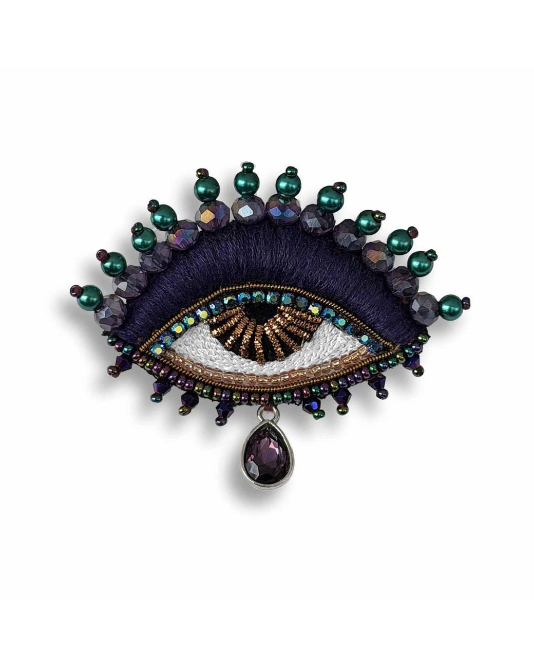 VETKA Blue Eye Talisman Brooch – Spellbound Eye