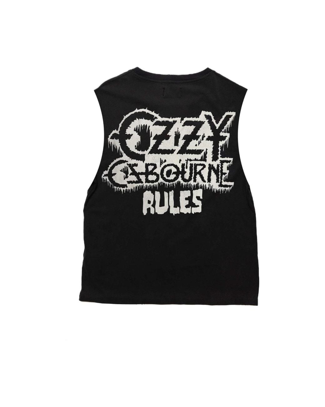 Other Uk Black Ozzy Osbourne Rules Vintage Tank for men