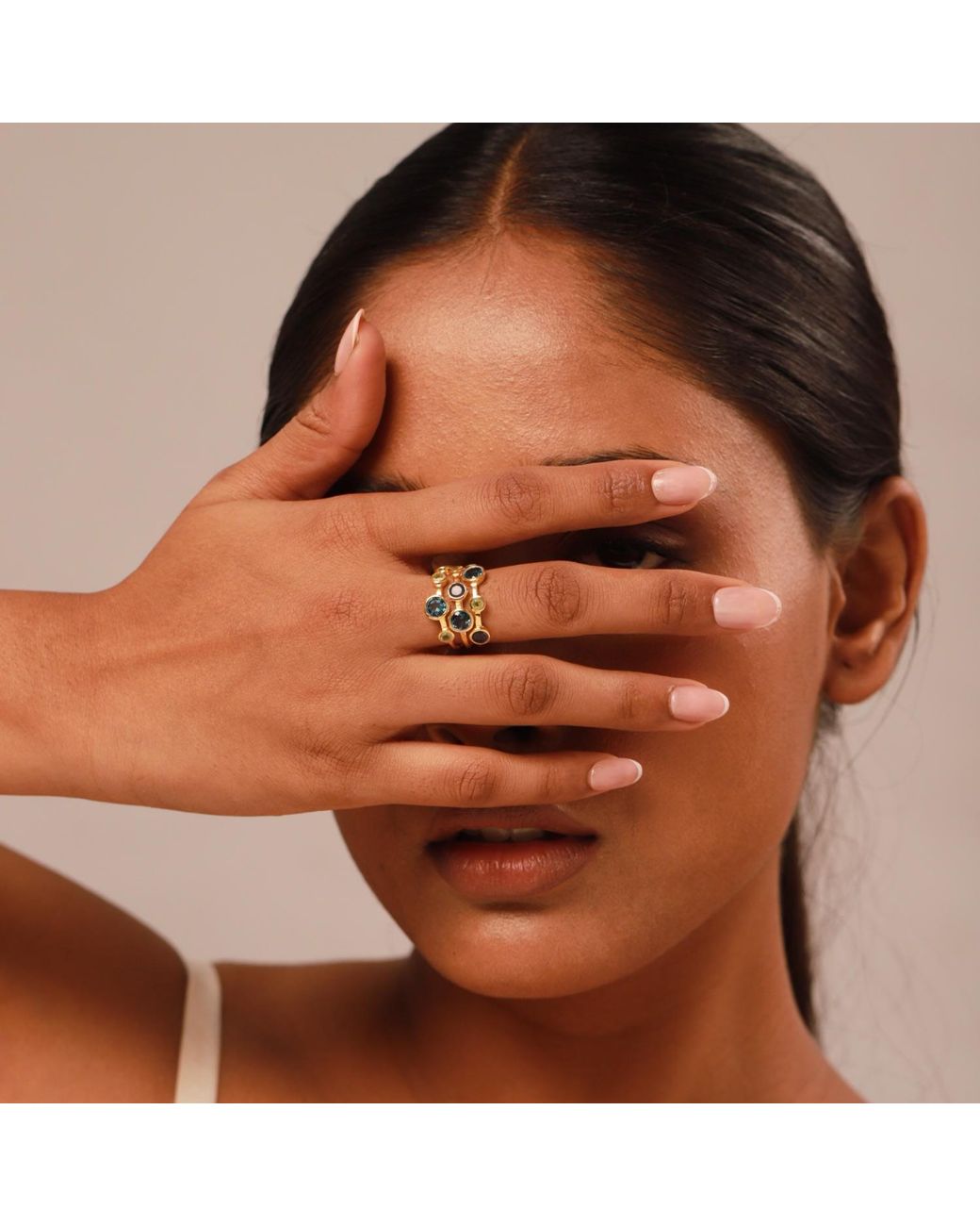 GEM BAZAAR Metallic The Juliet Ring