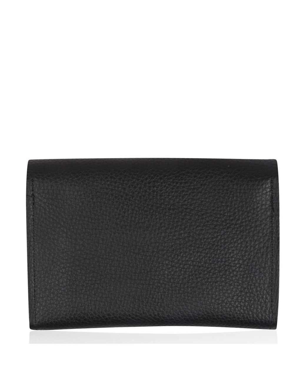Owen Barry Black Leather Purse Small Vermont