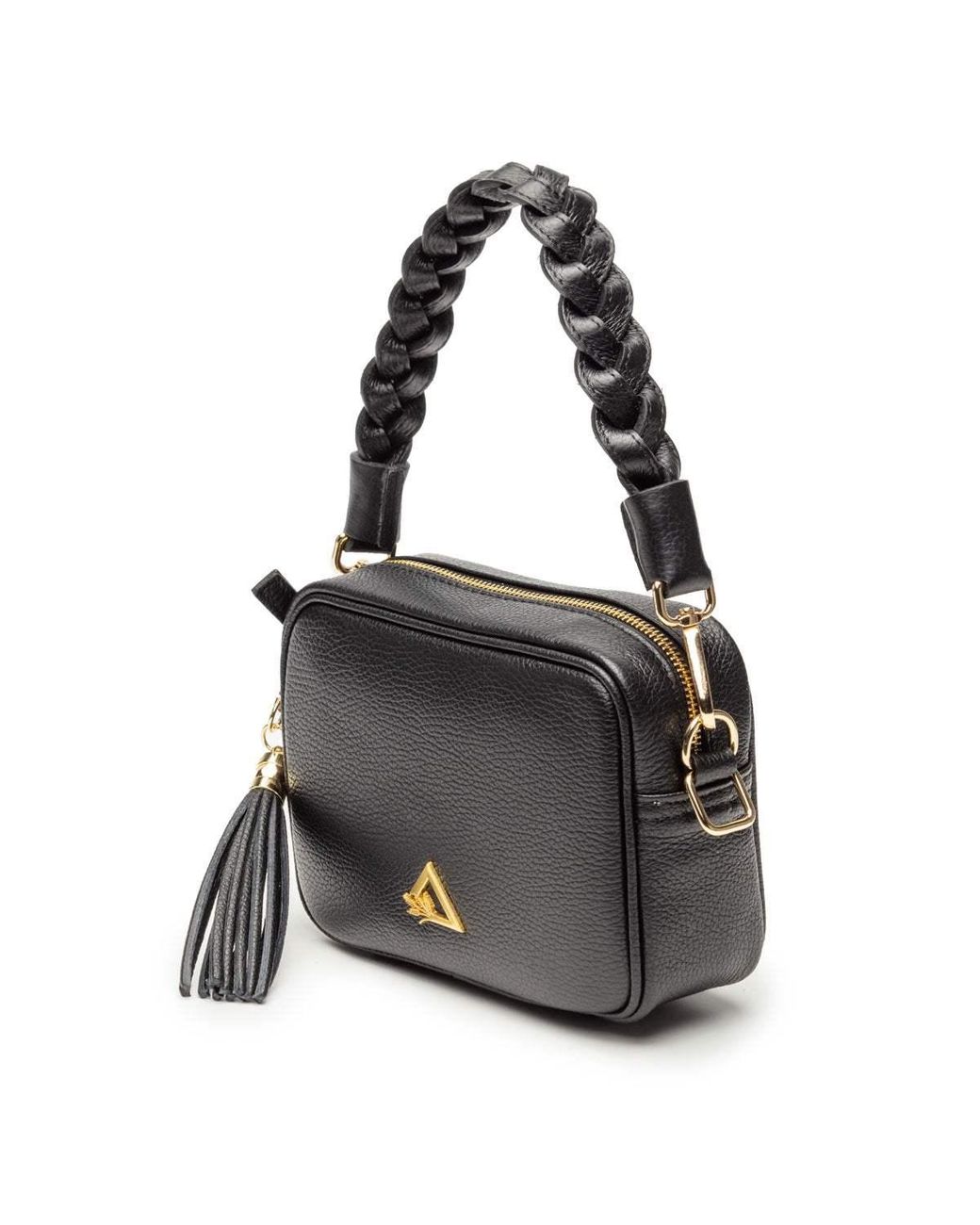 Hay Life Black Leather Camera Bag