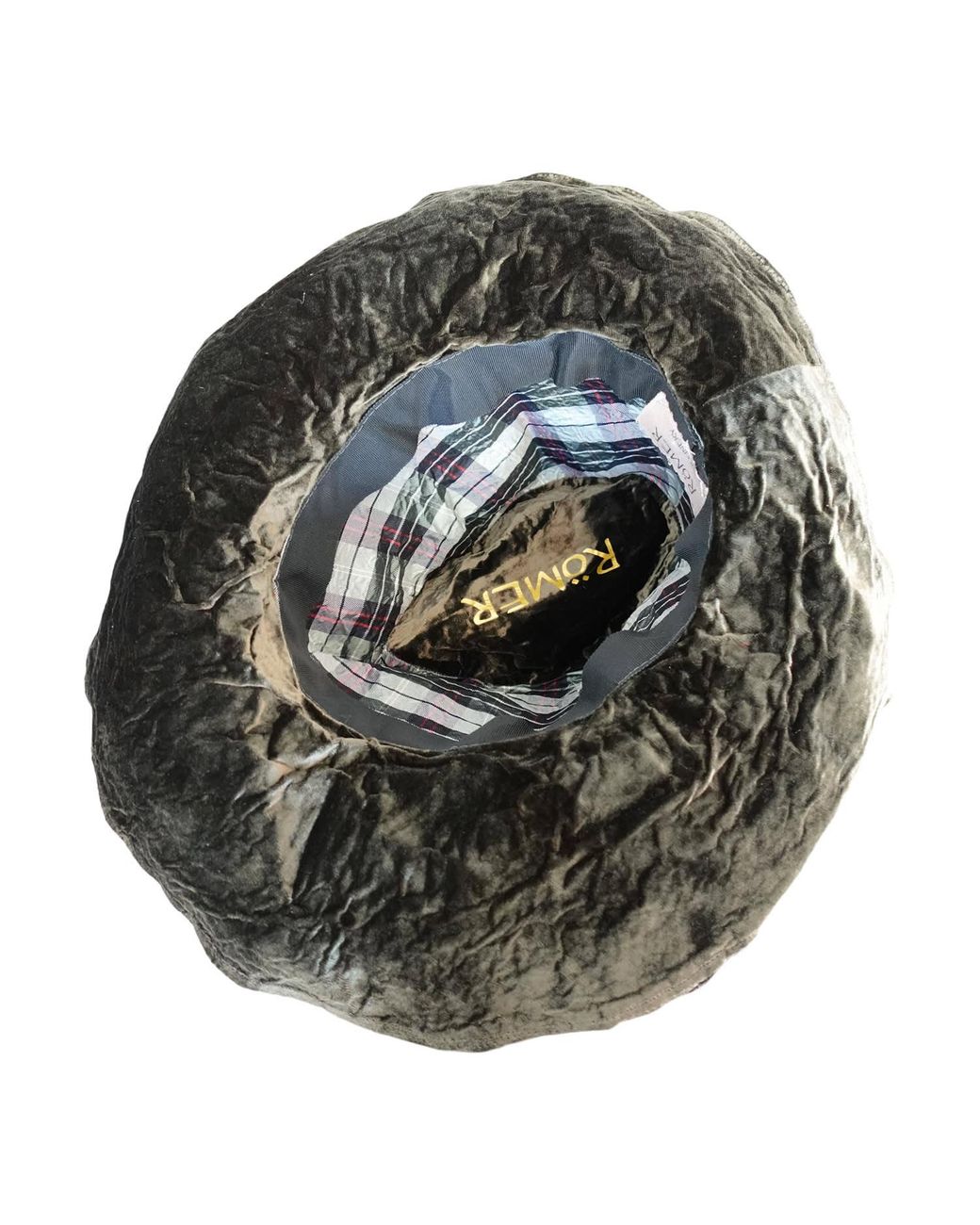 Romer Millinery Black Morphy Moldable Fedora