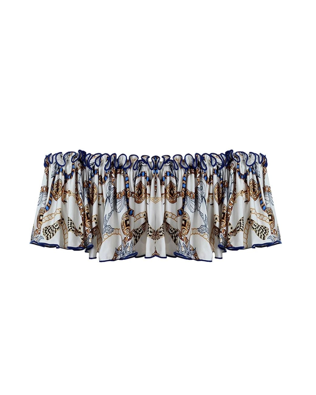 Nur Karaata Blue Helianthus Tropezienne Top