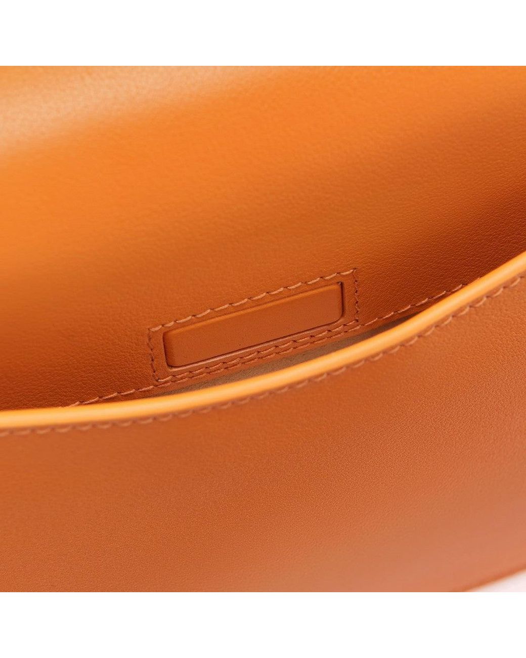 Orange Cube Orange Mosaic Compact Messenger Bag