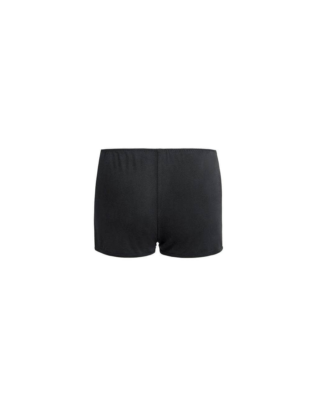 Audrey Vallens Black Avlw Rib Boxer Shorts