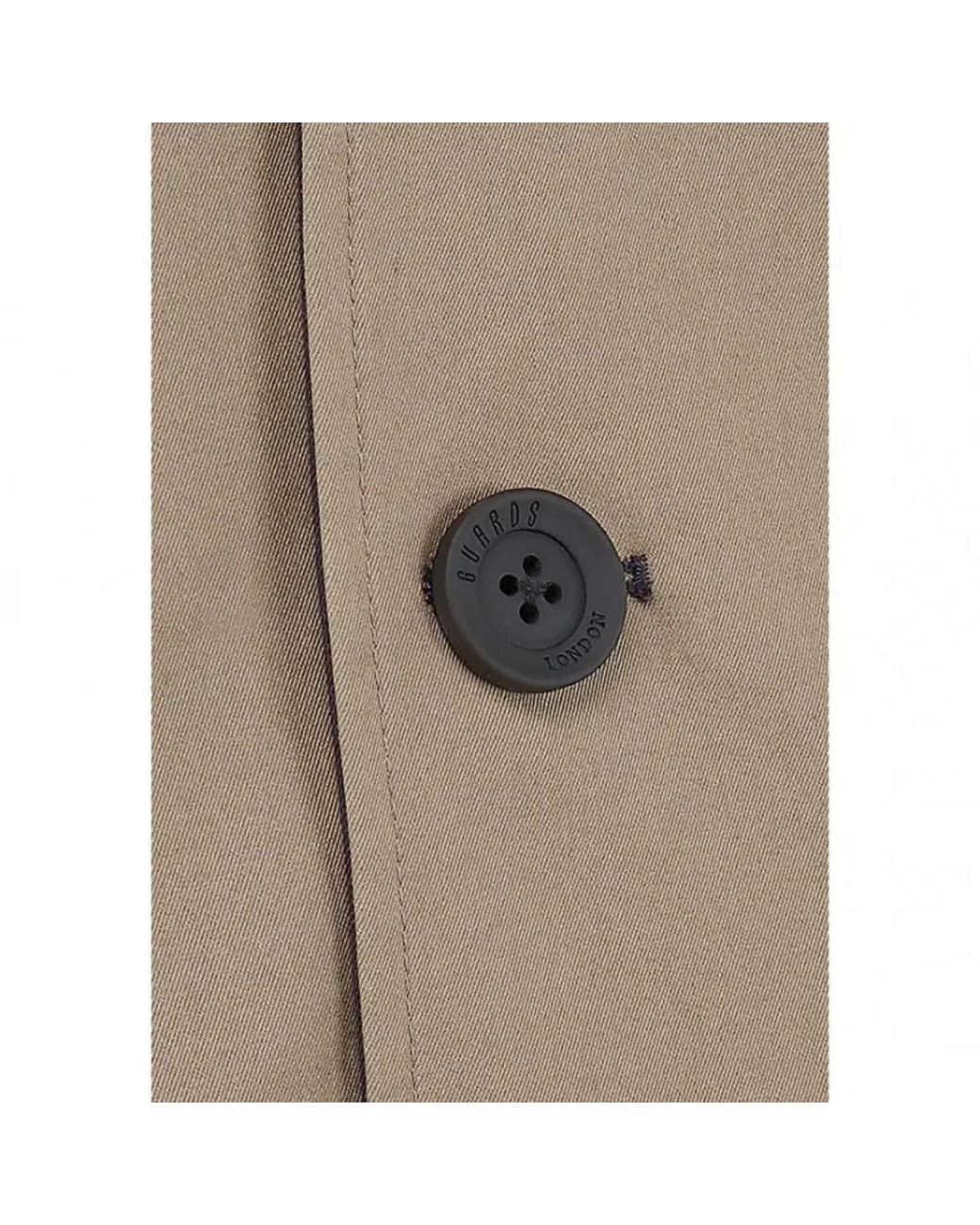 Guards London Natural Neutrals Montague Reversible Raincoat for men