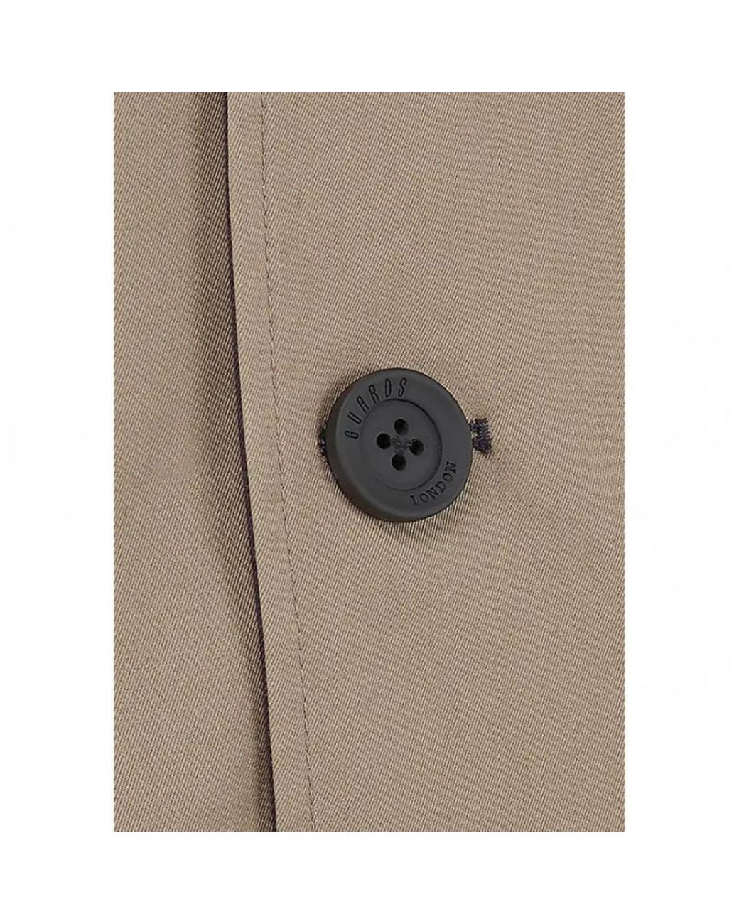 Guards London Natural Neutrals Montague Reversible Raincoat for men