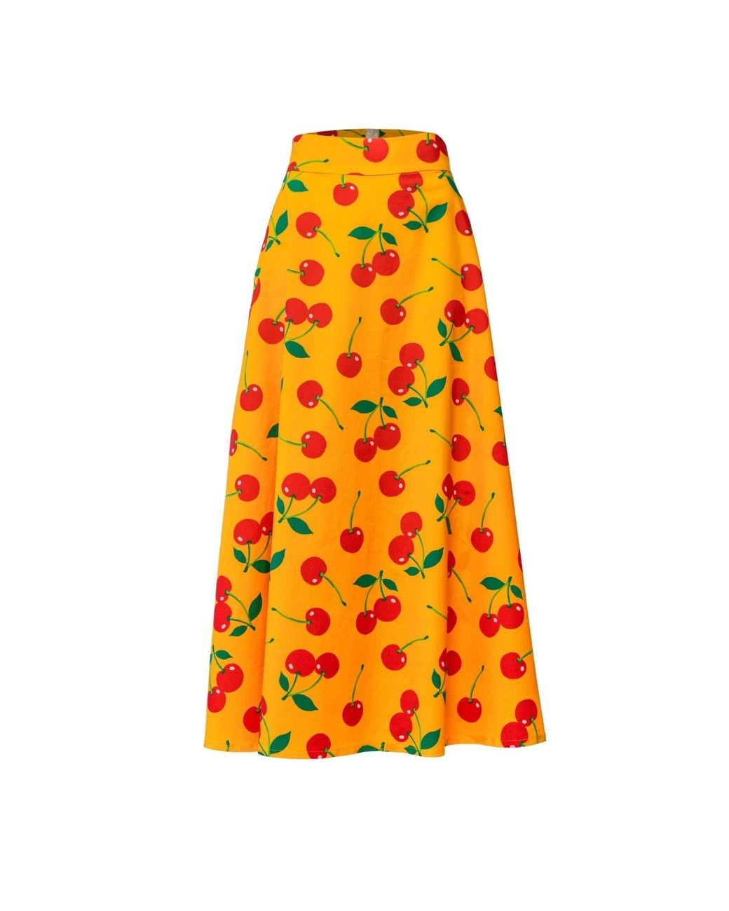 Pineapples Don't Have Sleeves Orange Cereza Teresa Skirt