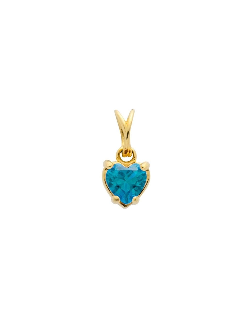 Belinda Jewelz Blue Swiss Heart Charm