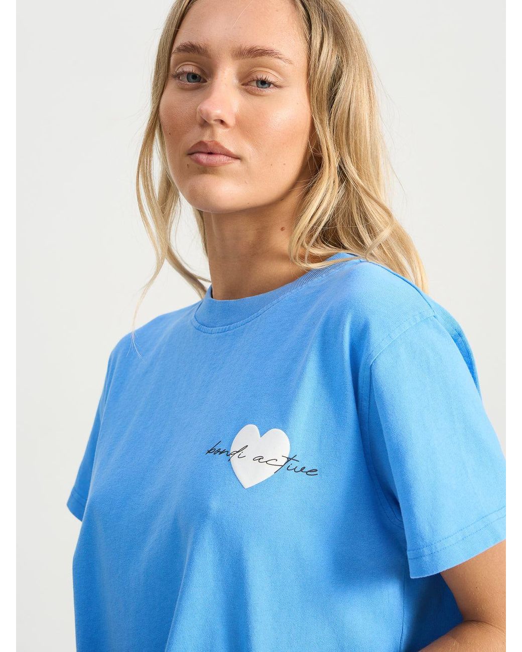 Bondi Active Blue Forma Head Over Heels Tee