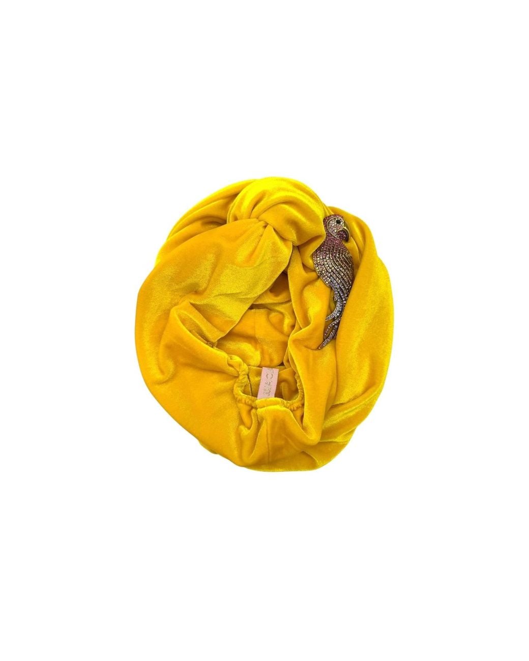 Julia Clancey Yellow Sunshine Polly Parrot Chacha Turban