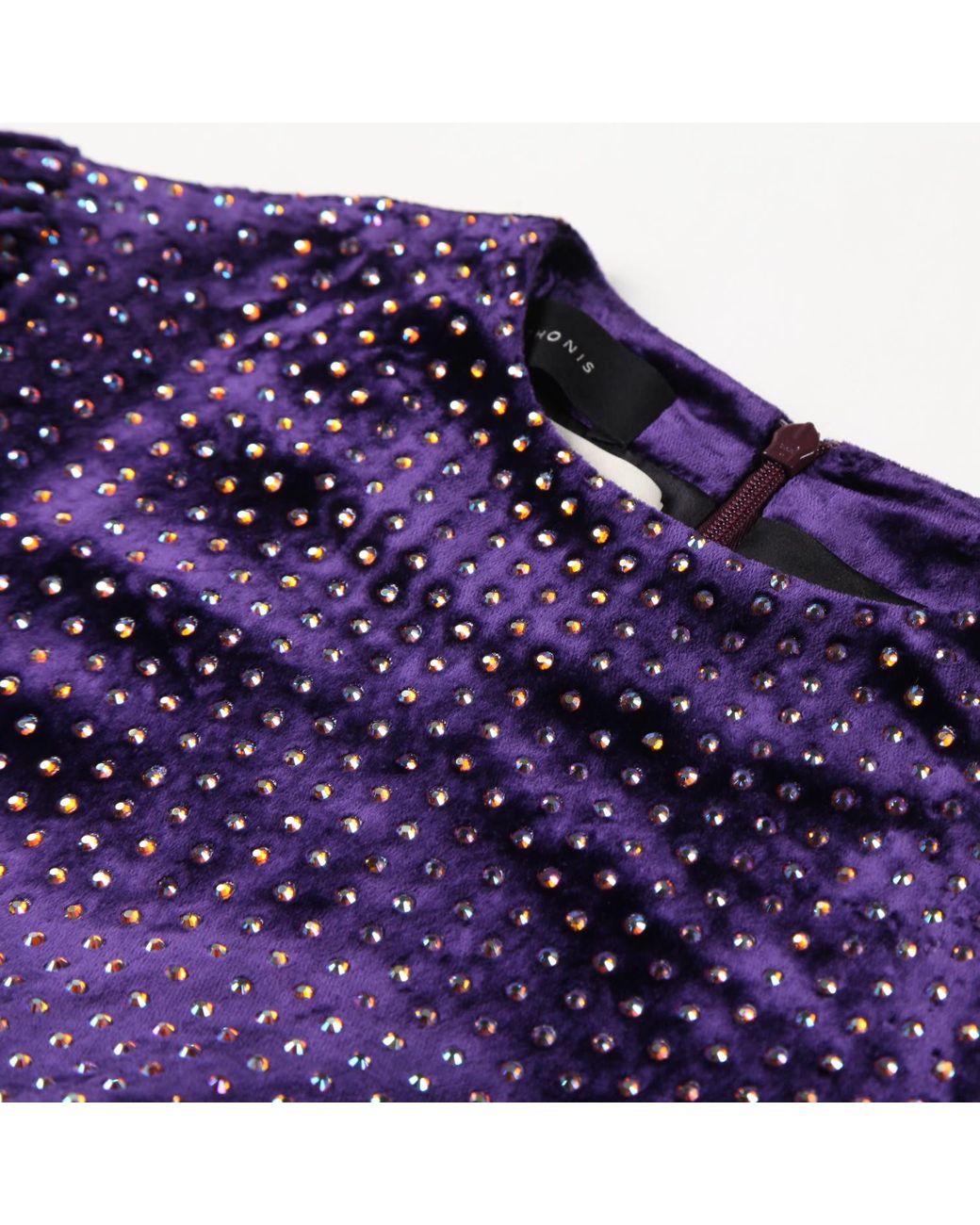 RUE AGTHONIS Purple Digestif Dress