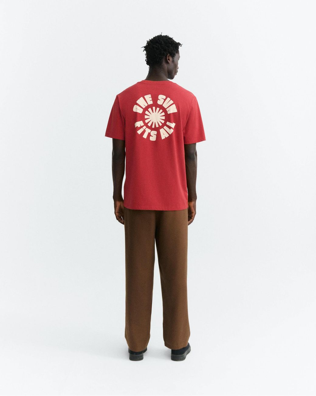 Thinking Mu Red One Sun Zach T-Shirt for men