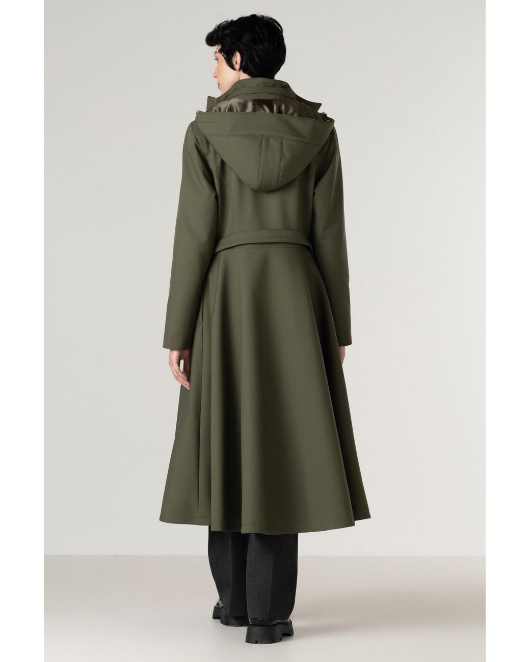 RainSisters Green Winter Coat: Moss