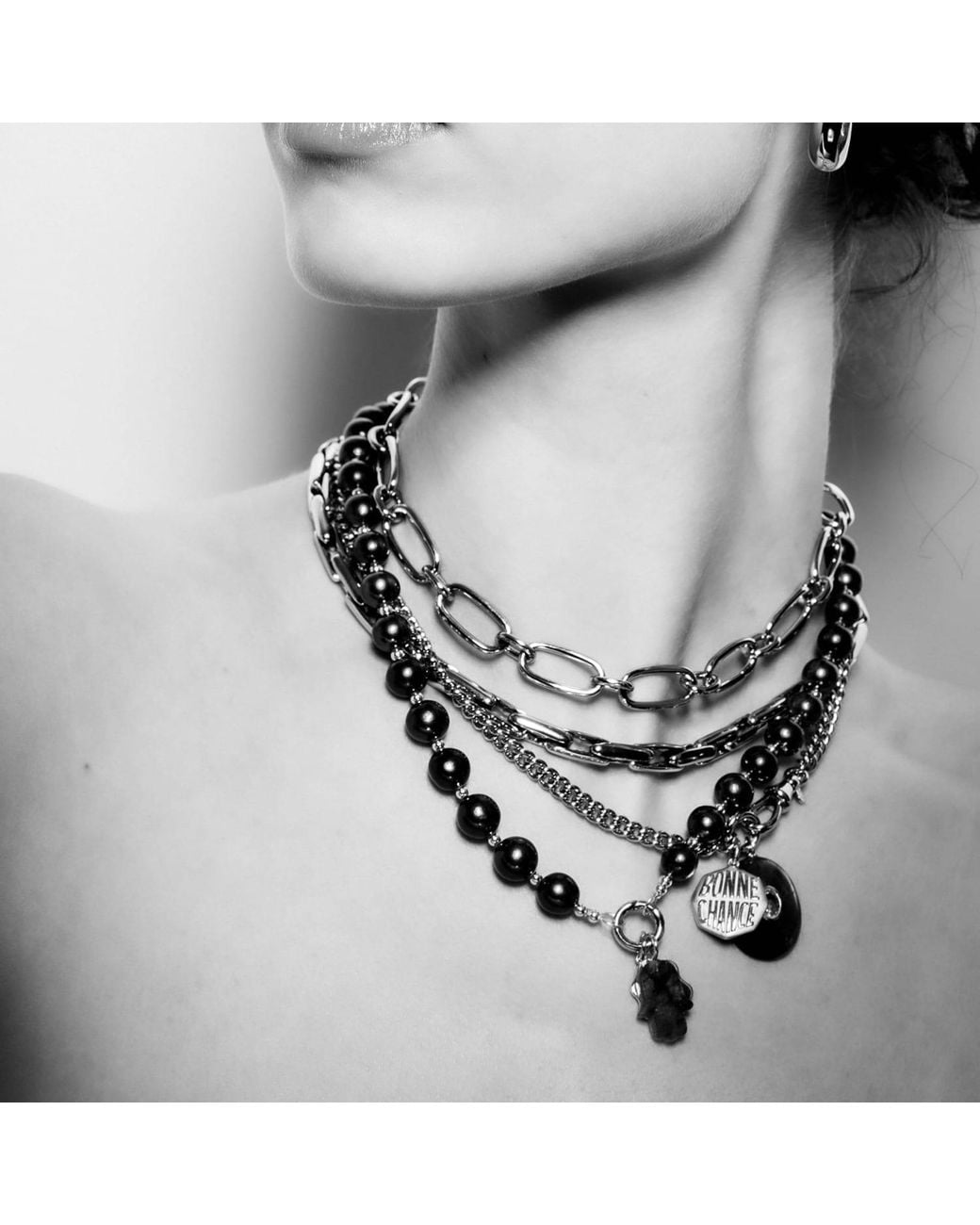 Hye Jane Jewelry Metallic Jett Convertible Curb Chain