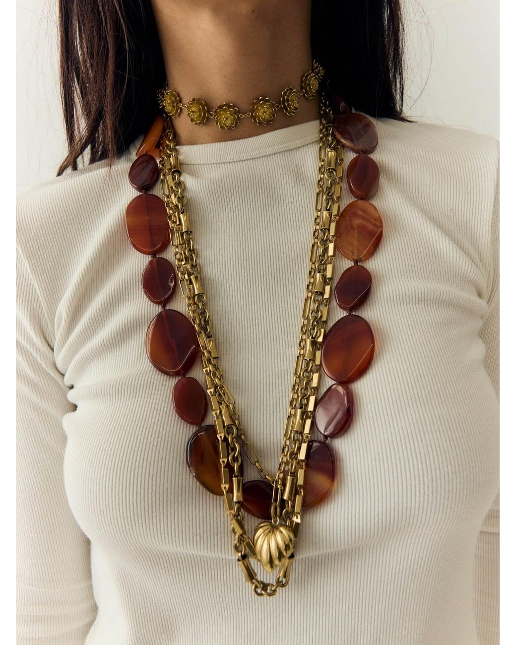Sita Nevado Metallic Rio Necklace