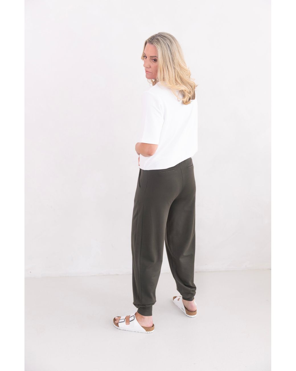 Weartwo London Black Siren Cuffed Leg Trousers