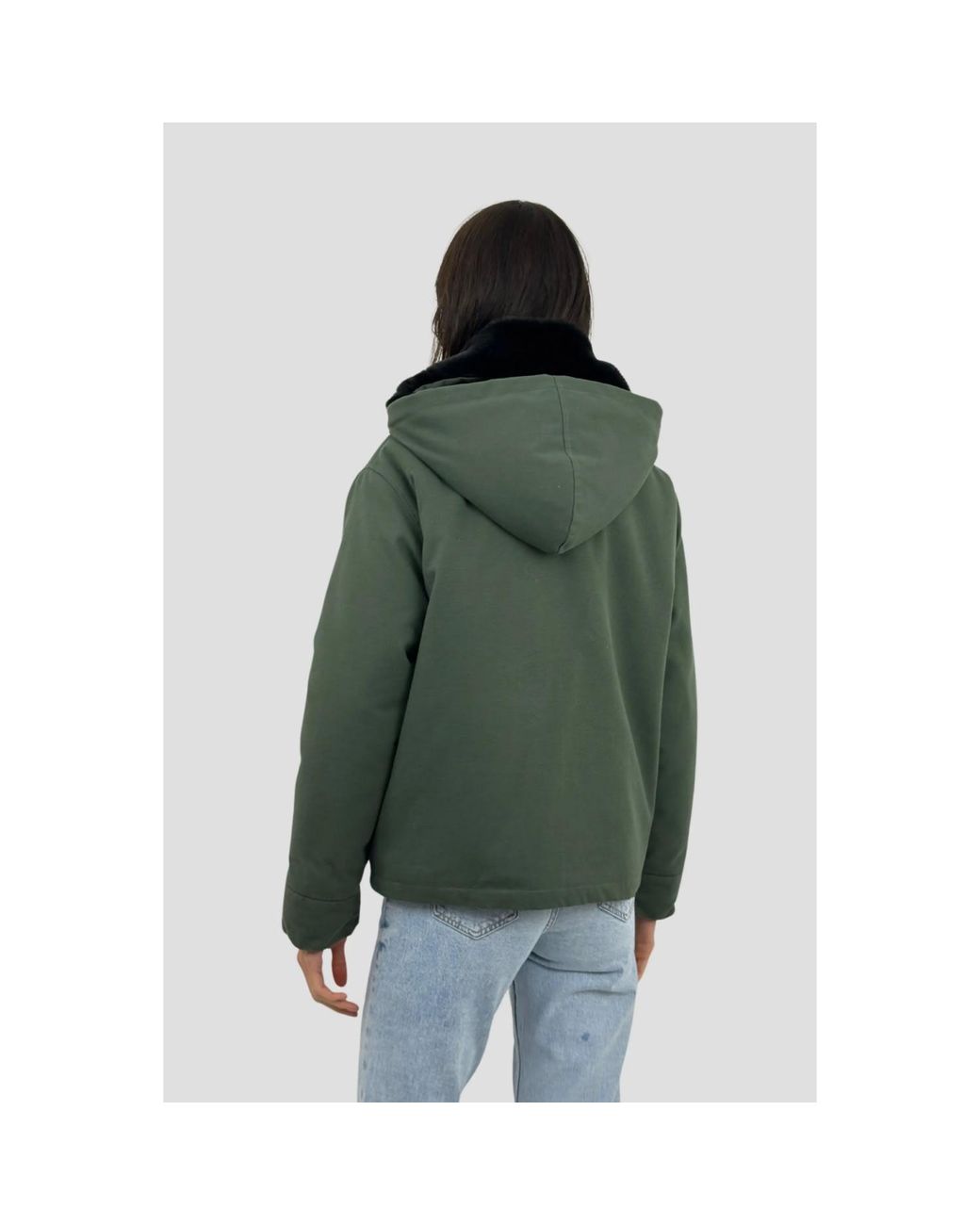 Coulange Green Khaki Heritage Parka