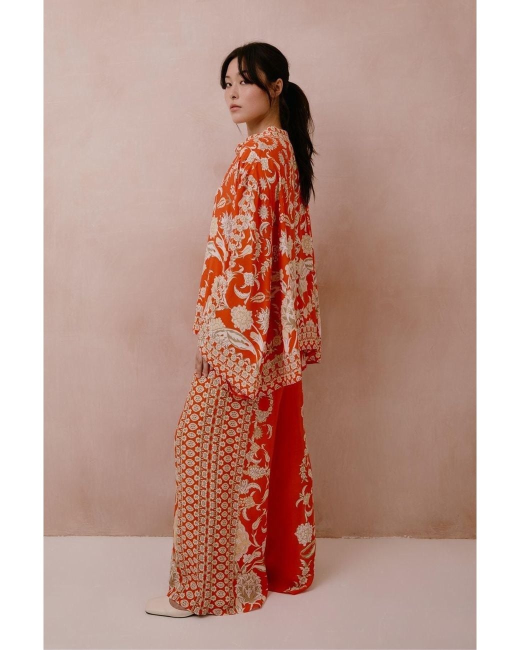 Raishma Red Sapphira Trousers