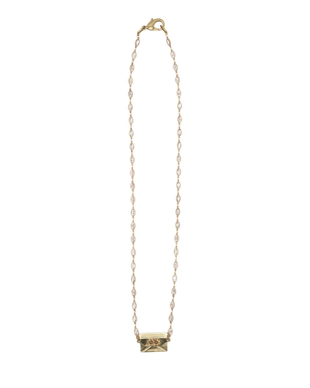 Sita Nevado White Bolsito Necklace