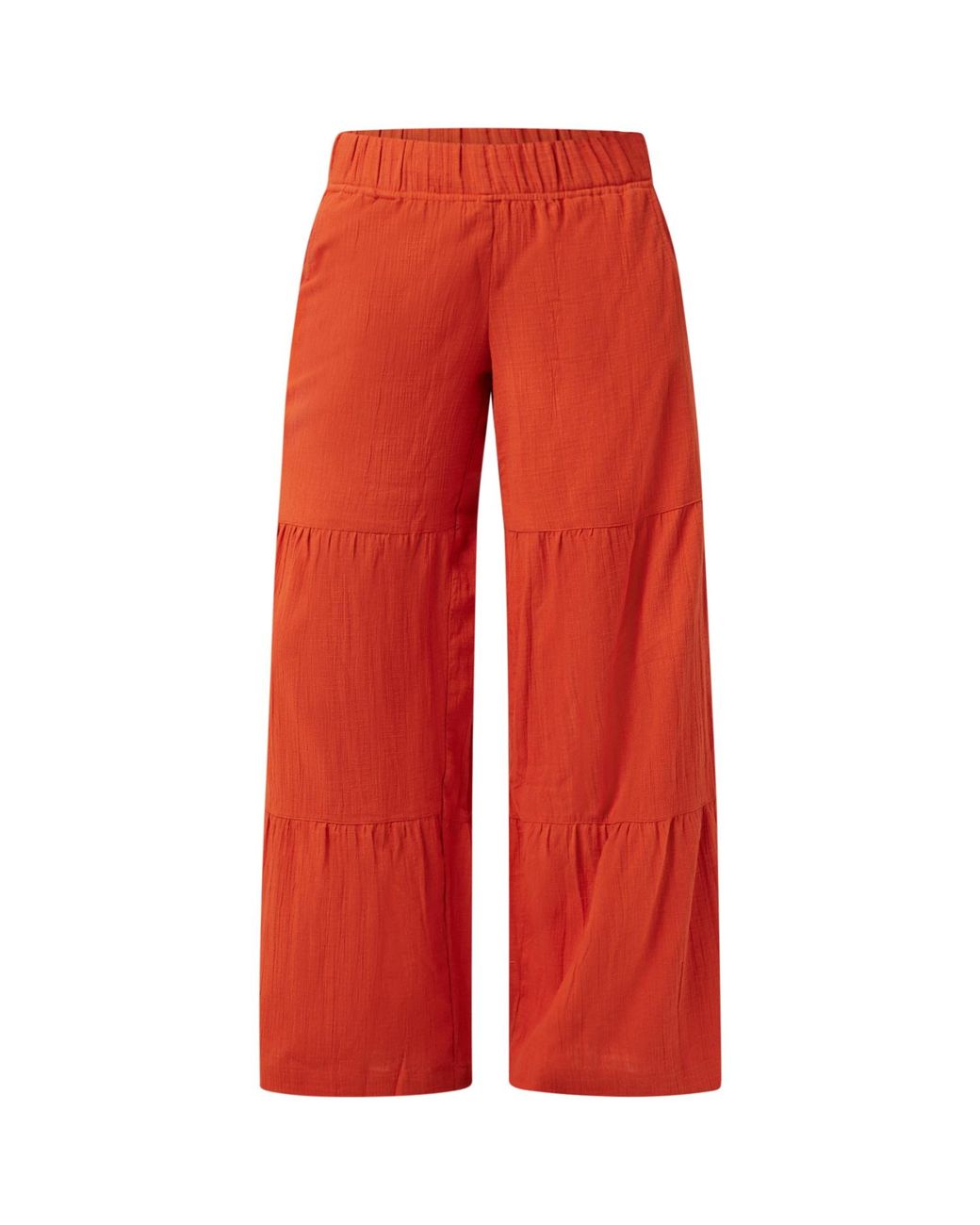 Known Supply Wide Leg Tiered Pants