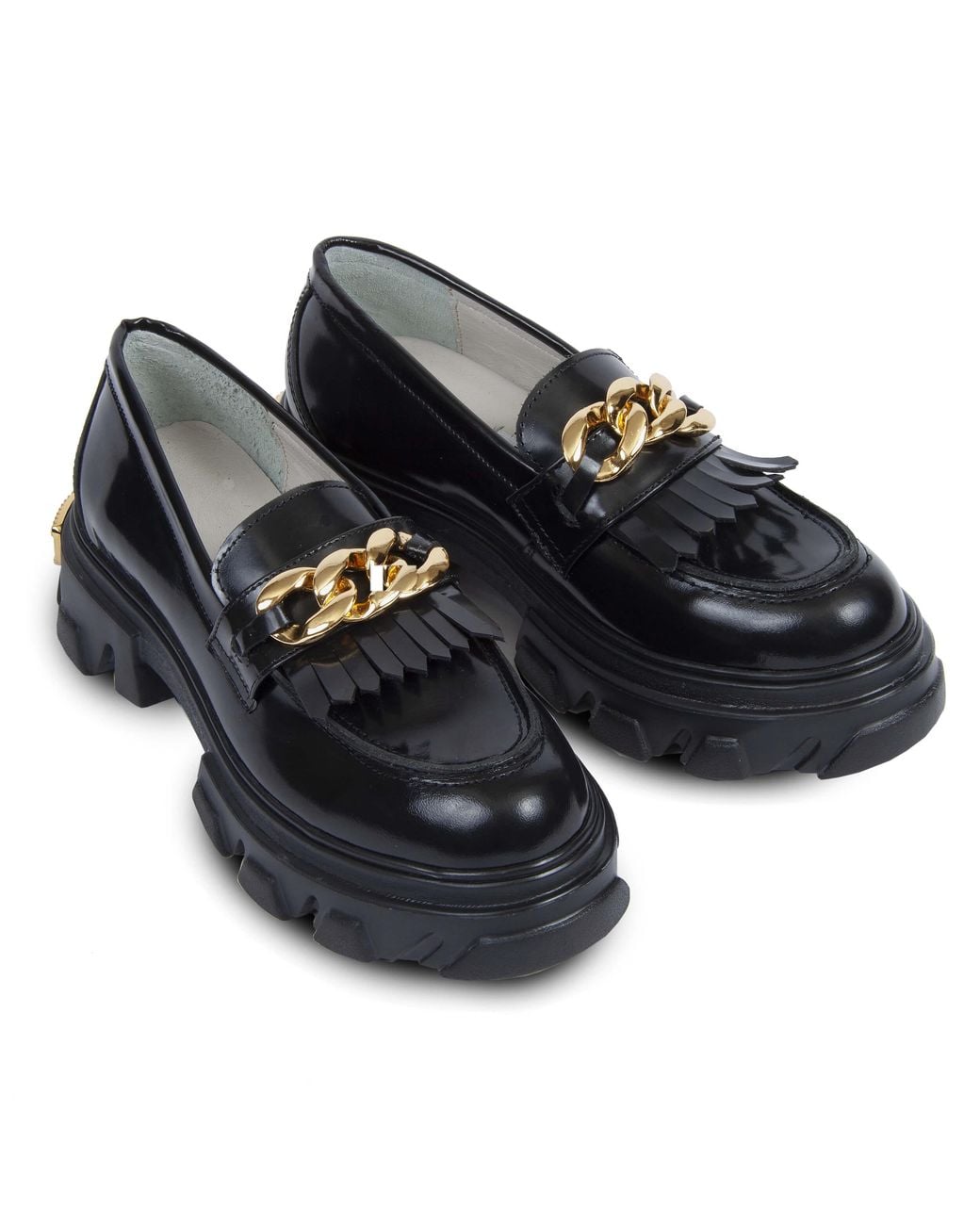 Urbnkicks Blue Chain Loafer