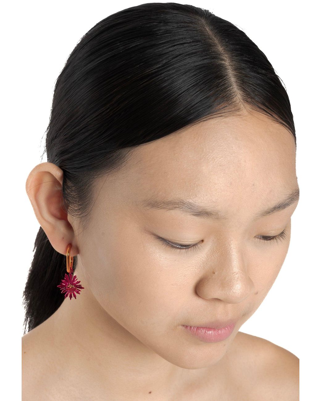Lavani Jewels Orange Saito Hoops