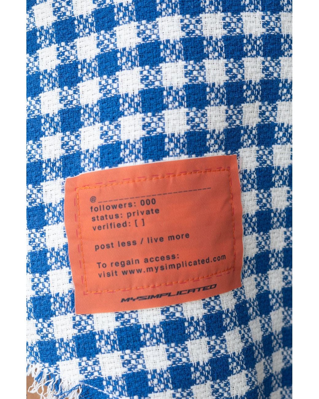 mysimplicated Blue Cote Bleue Short Sleeve Shirt W