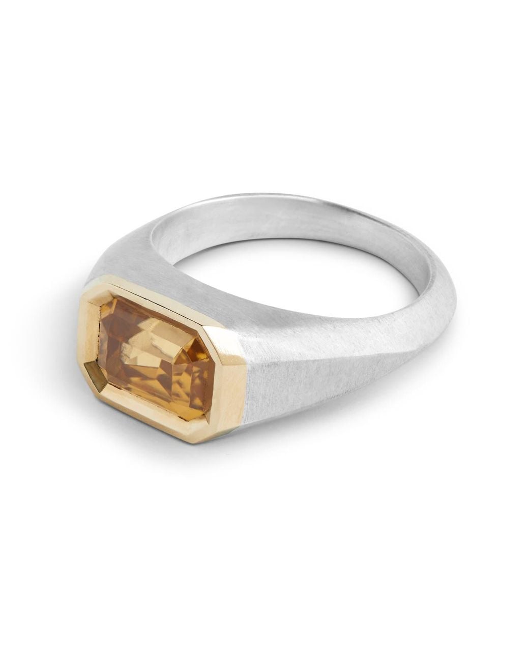 Kasun Metallic Signet Ring