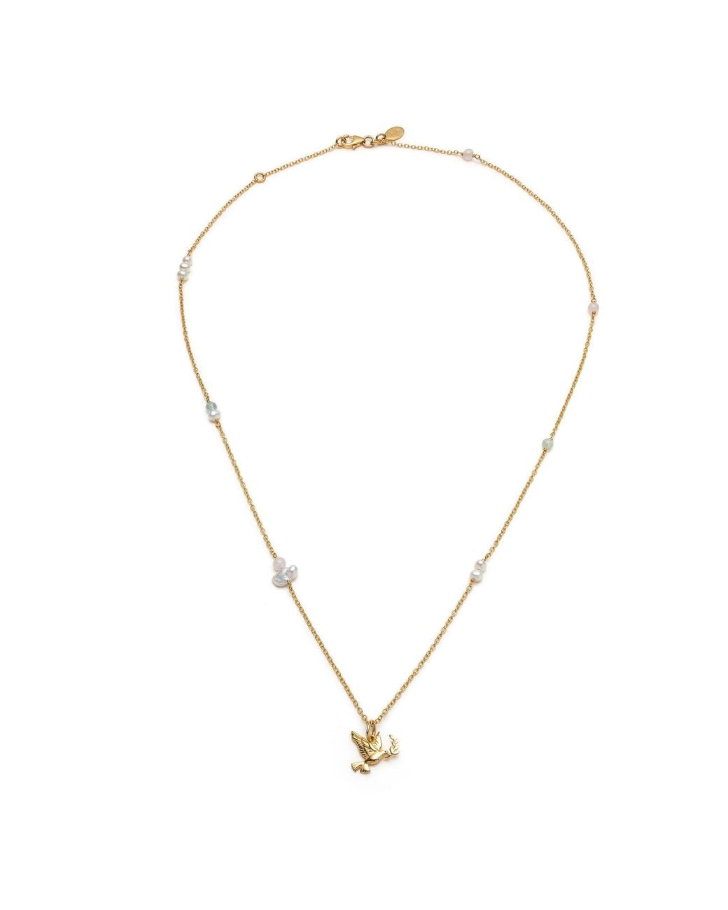 With Love Darling Metallic Peace Gaia Necklace