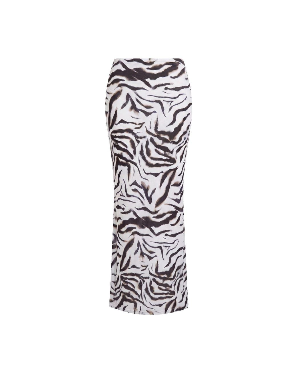 Alia Studio White Aura Maxi Skirt