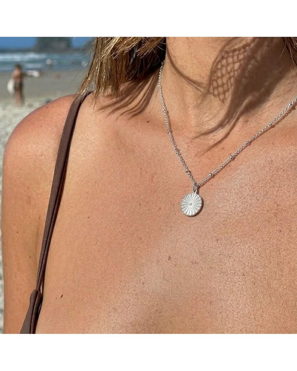 With Love Darling Metallic Innovation Necklace Sterling