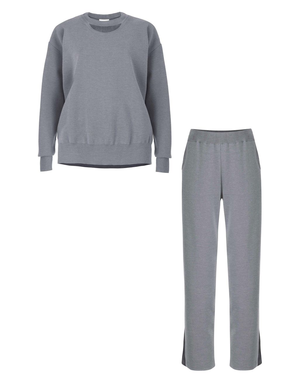 SALANIDA Gray Ora & Rotondo 100% Merino Co-Ord