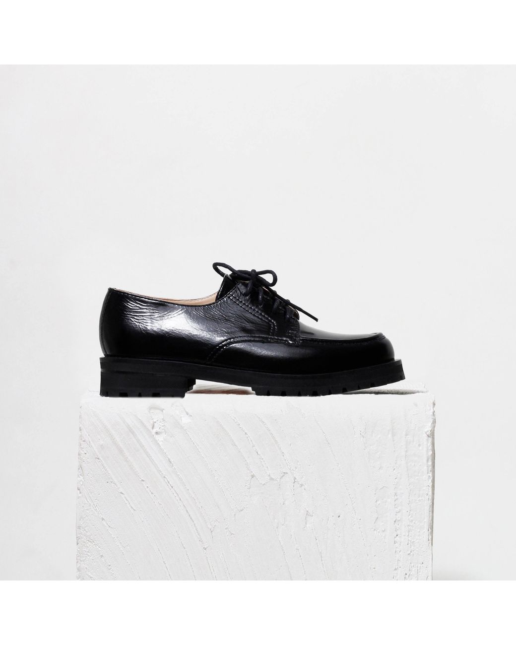Mafalda Black Catarina Patent Loafer