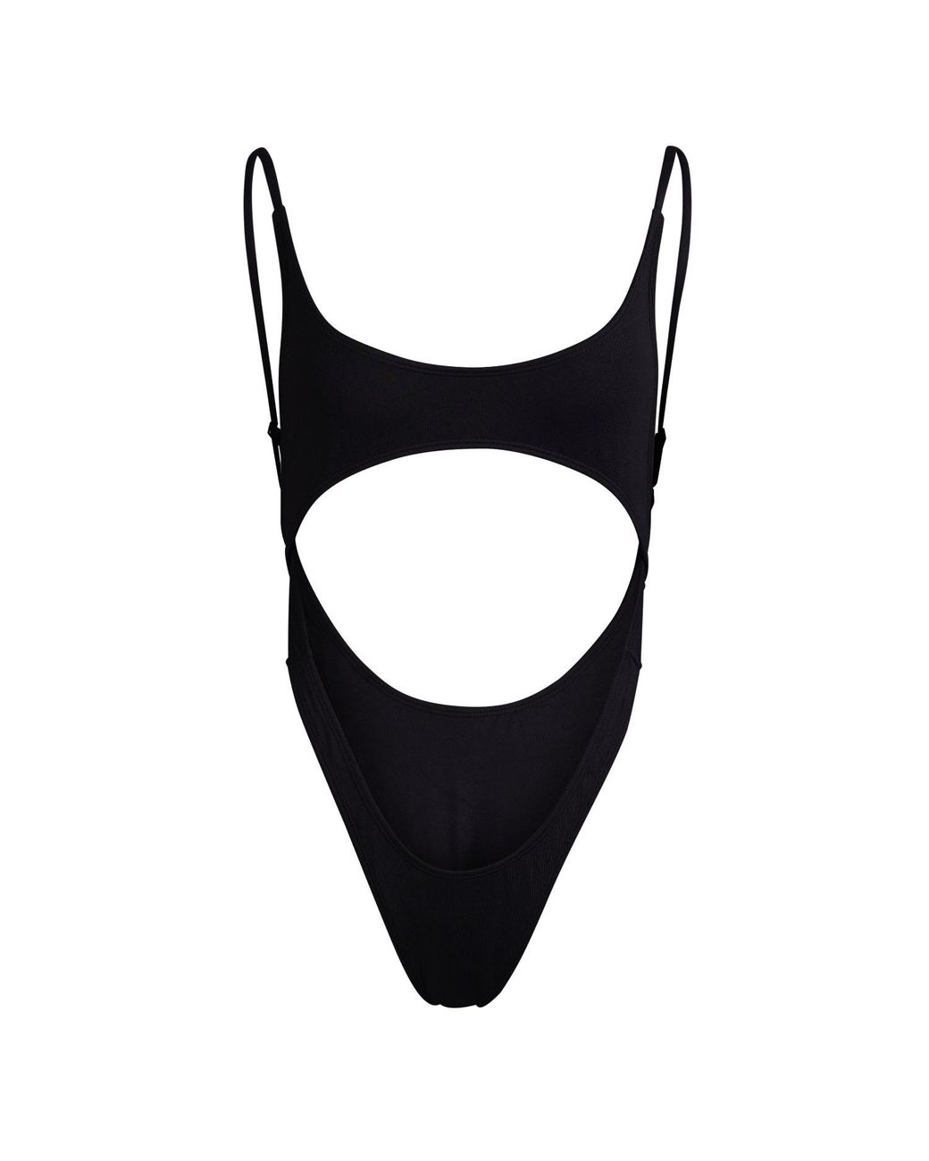 Minimale Animale Black Dynamo One Piece Swimsuit