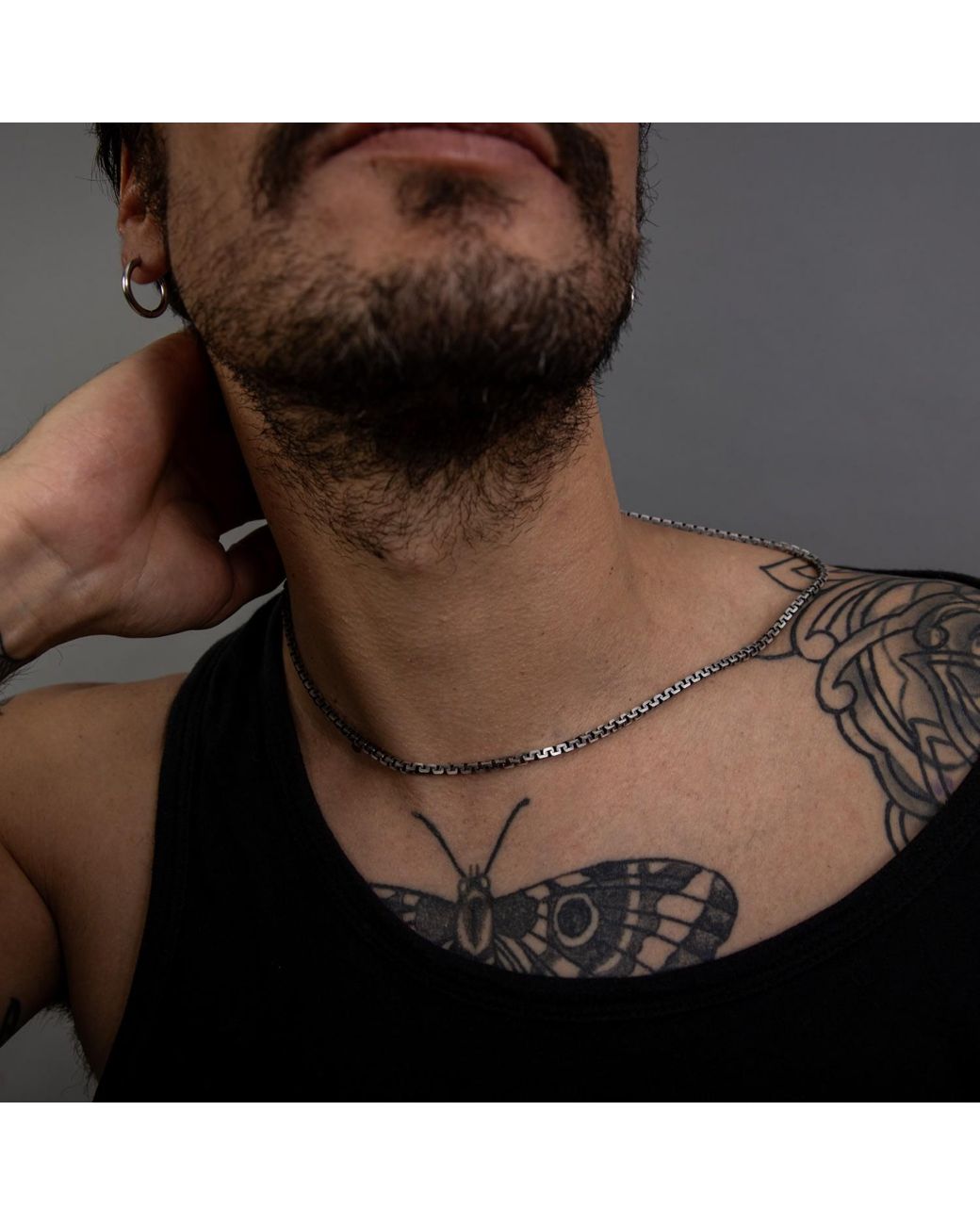 Altar™ Ornaments Co. Metallic Athena Chain for men
