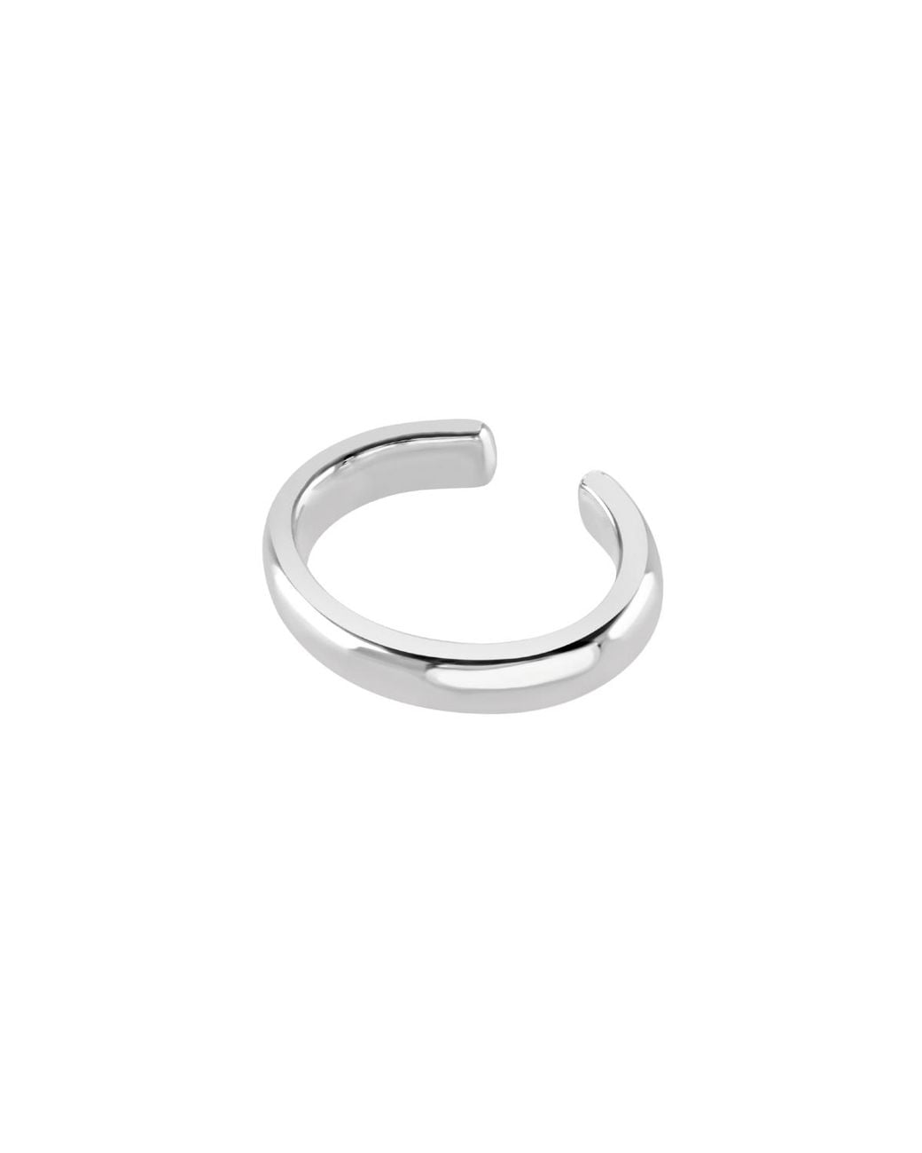 Lucy Quartermaine Metallic Large Plain Ear Cuff