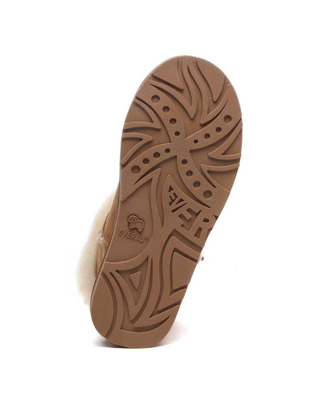 EverAu Australia Brown Robin Horn Toggle Button Mini Boots