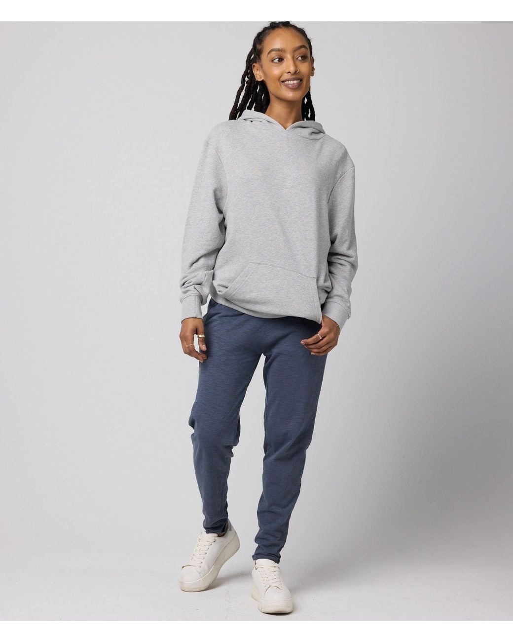 Known Supply Gray Regenerative Cotton Hoodie