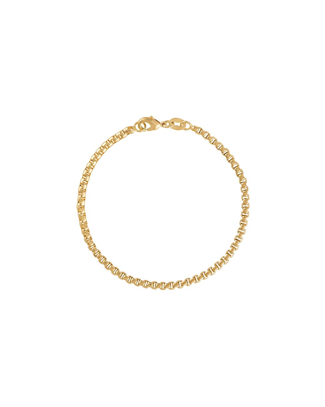 Olivia Le Metallic Devon Venetian Chain Bracelet