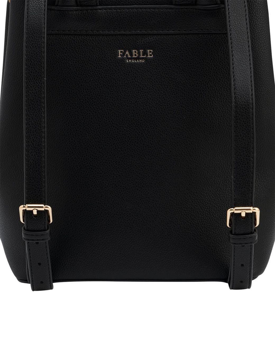 Fable England Black Laura Small Backpack